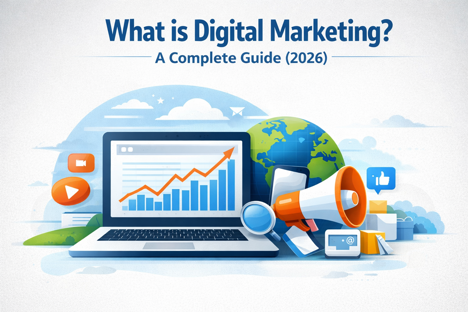 What is Digital Marketing? Definition, Types, Benefits & Strategy Guide 2026 | Search Social Studio